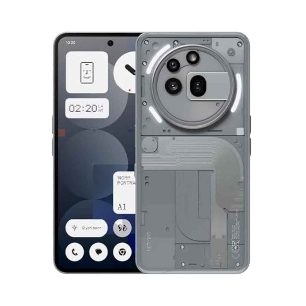 Nothing Phone  (3a Pro) 5G Grey (12 GB RAM, 256 GB Storage) TDRA