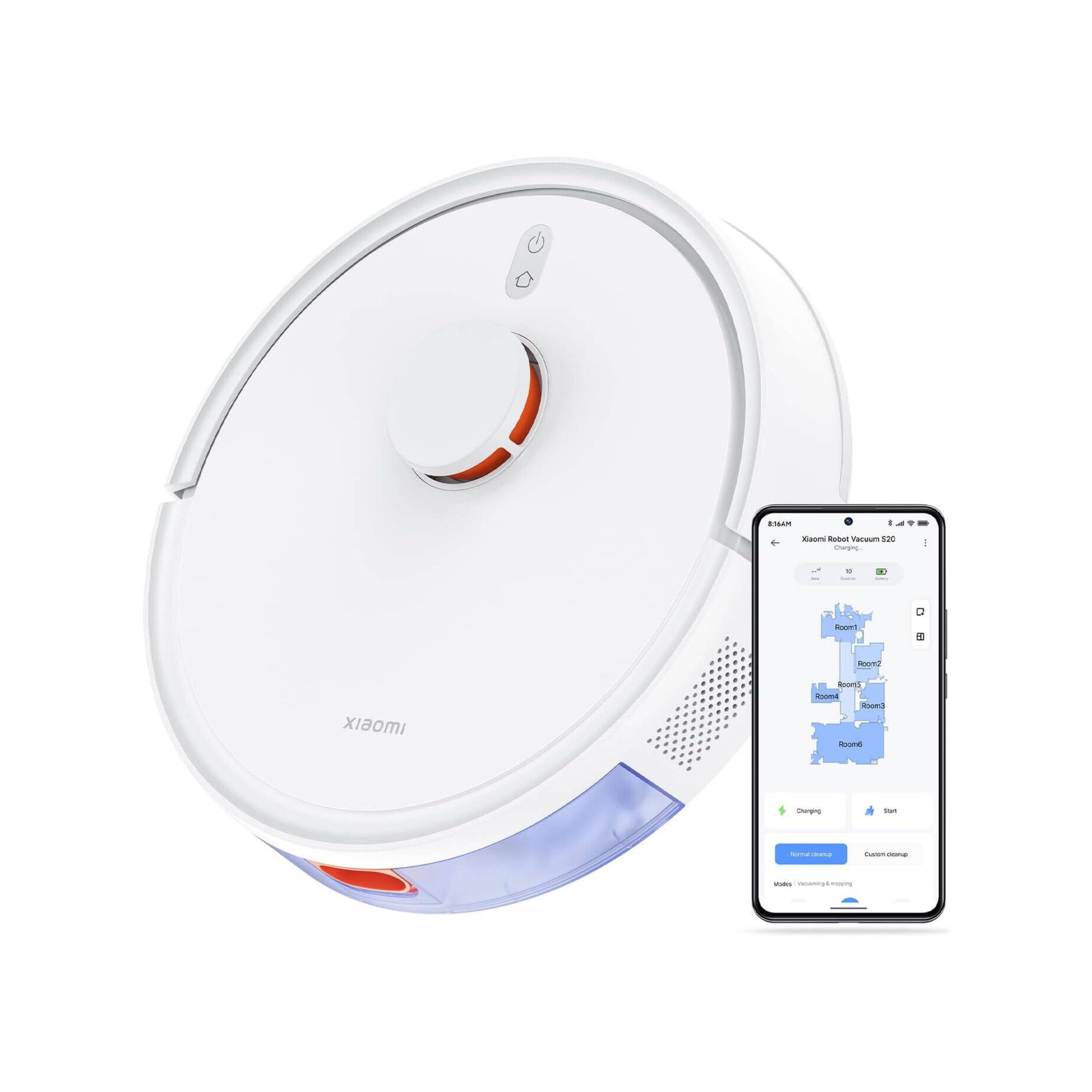 Xiaomi Robot Vacuum S20 White - afterpay