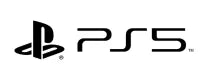 PS5 logo on a white background