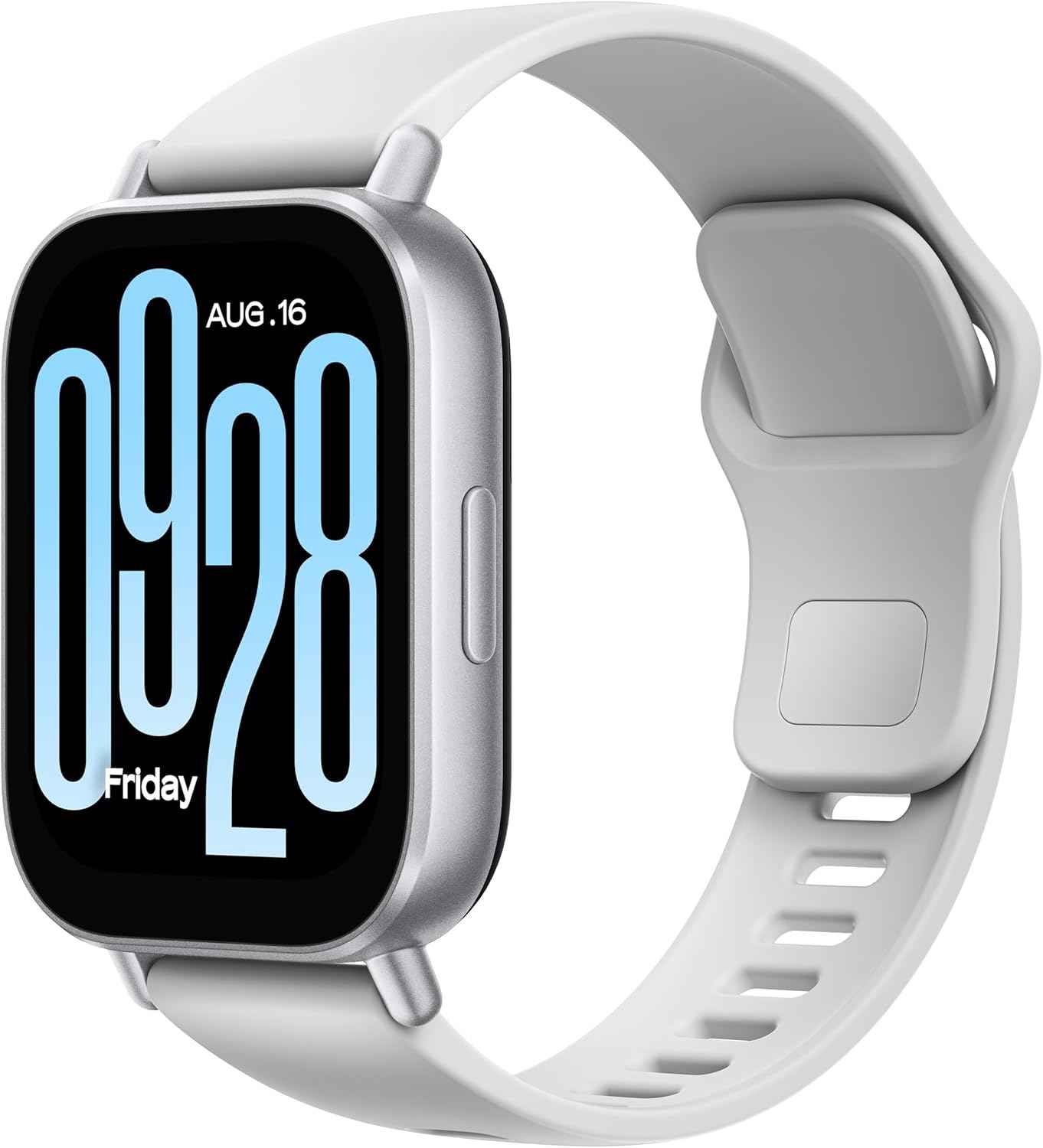 Xiaomi Redmi Watch 5 Active Matte Silver|Smartwatch| 2.0" LCD display, Long battery life, Bluetooth calling, Noise reduction, Health tracking, 5ATM waterproof, 18 days battery life