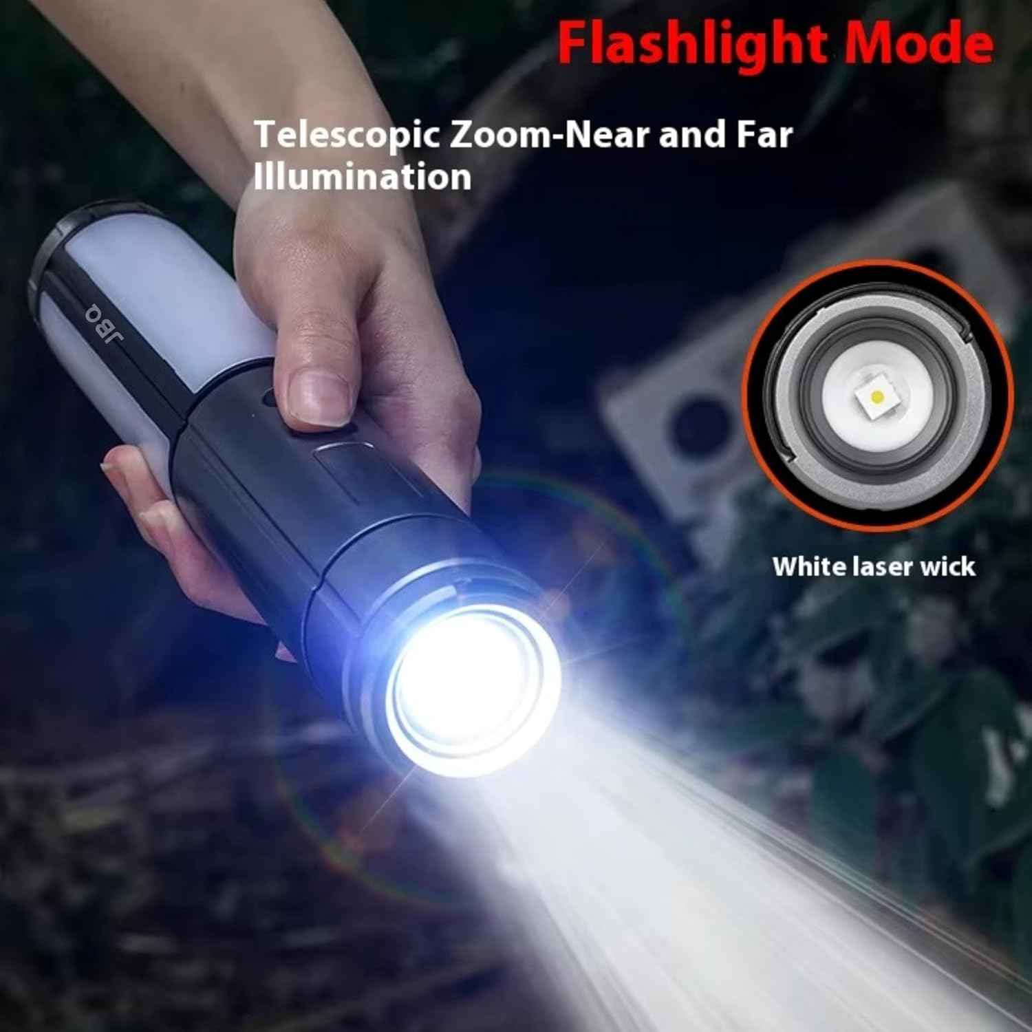 JBQ Camping Telescopic Light