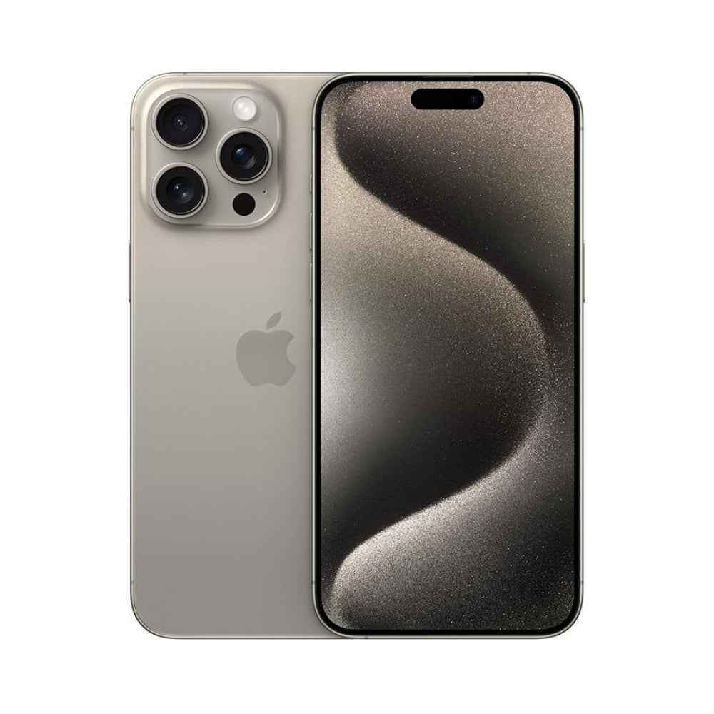 Apple iPhone 15 Pro MAX- 128GB to 1TB | Titanium Naturl. 