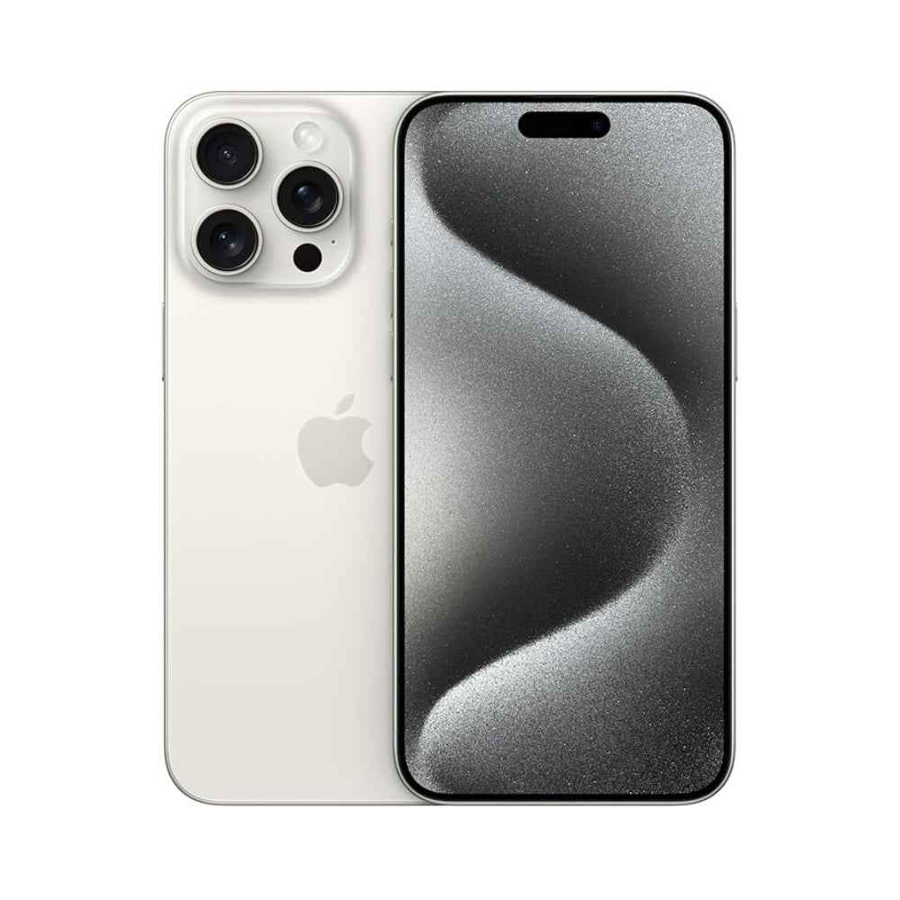 Apple iPhone 15 Pro  MAX- 128GB to 1TB | Titanium white .