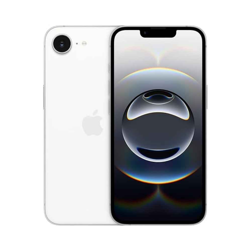 Apple iPhone 16e - 128 to 512GB |  White.