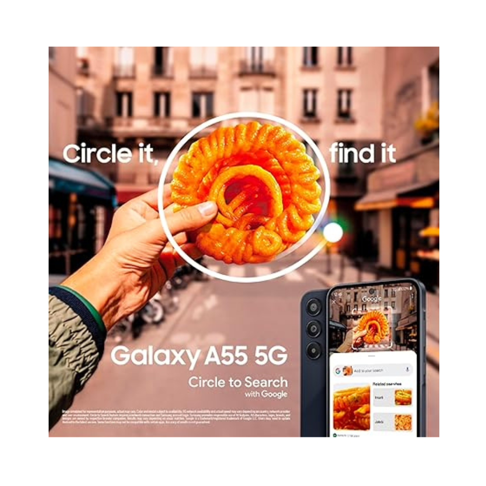 Samsung Galaxy A55 5G - 8GB RAM | 128GB-256GB | Navy | Iceblue.