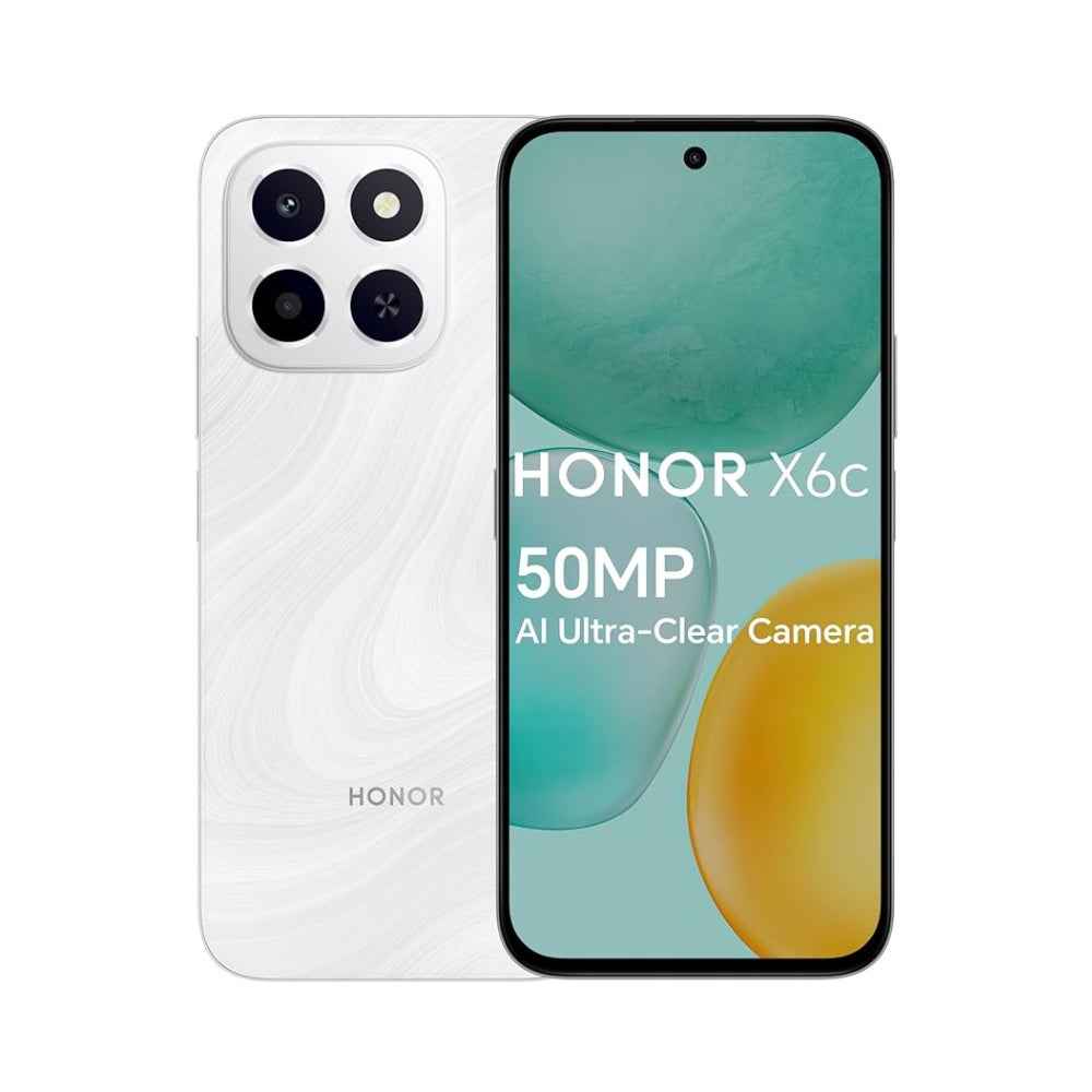 HONOR X6c 128GB/256GB –Moonlight White,