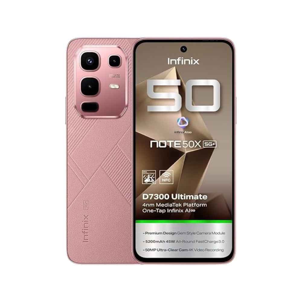 Infinix Note 50X 5G 256GB –  Sunset Pink TDRA