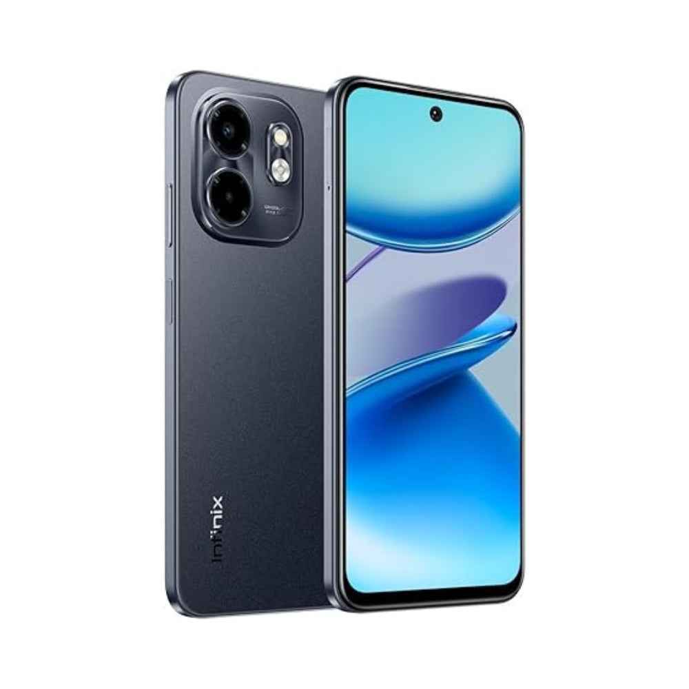 Infinix Smart 9 3 GB‑64 GB & 4 GB‑128 GB in black TDRA.
