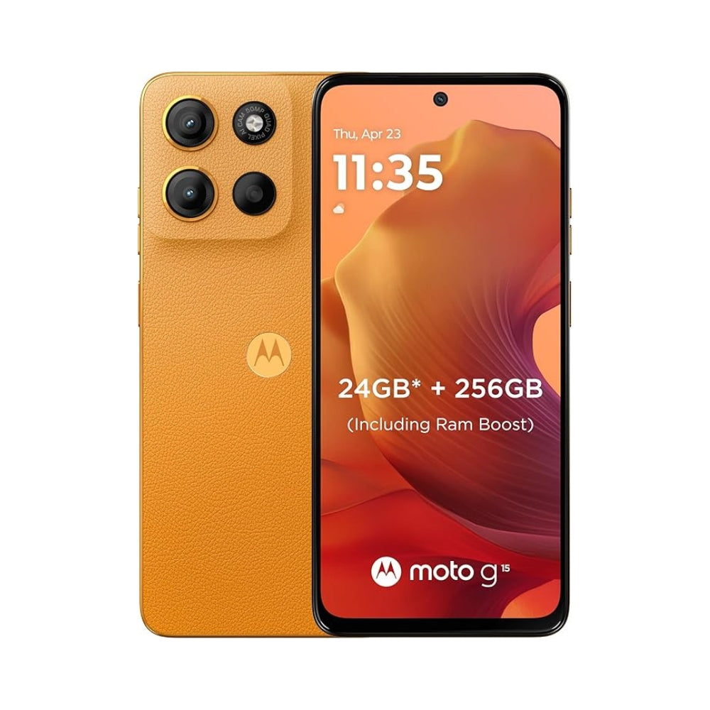 MOTOROLA G15 ornge