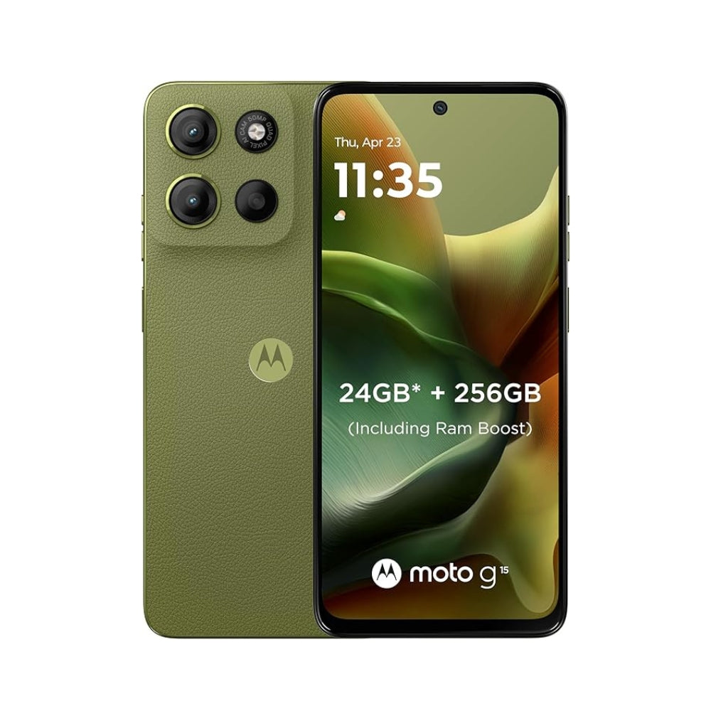 MOTOROLA G15 green