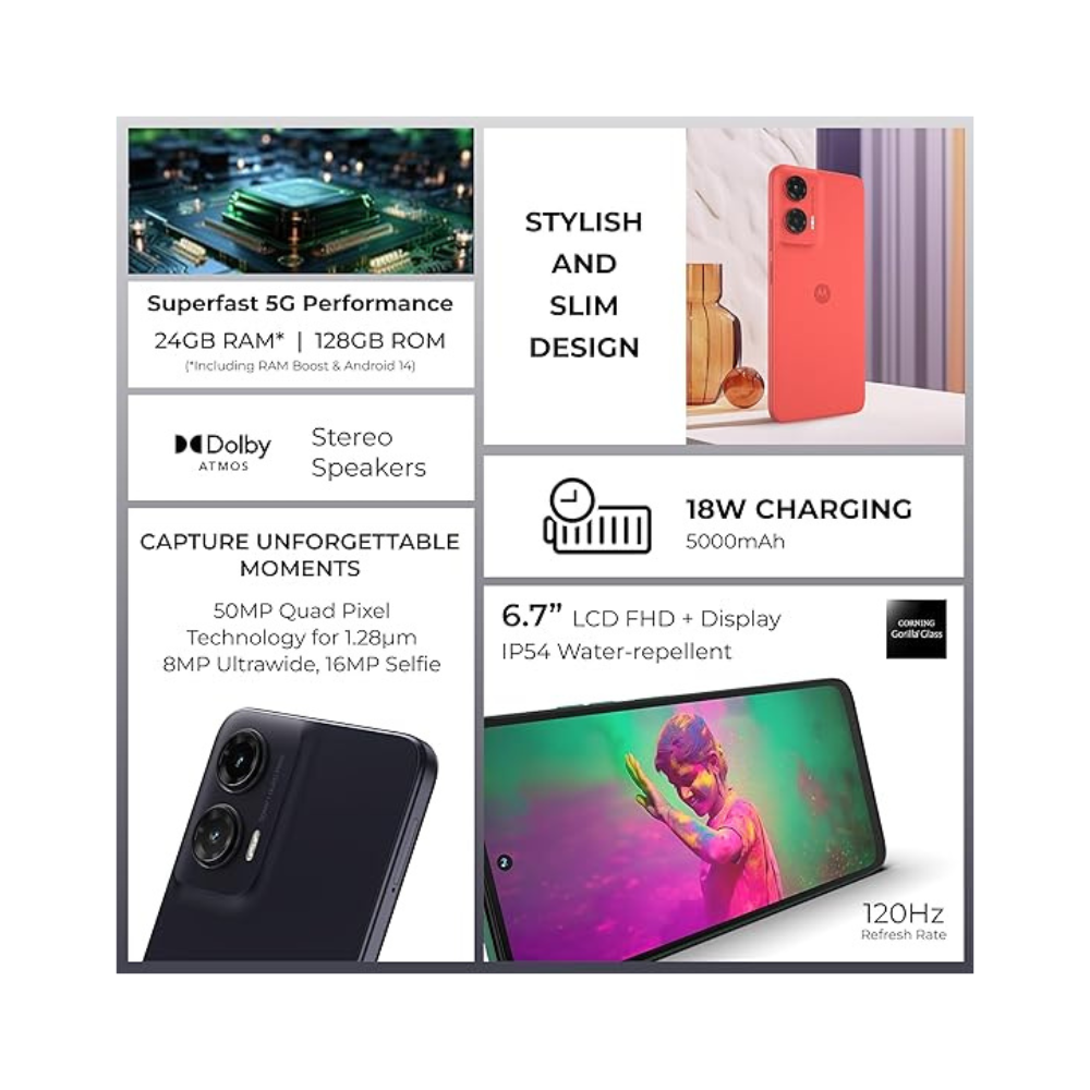  buyMOTOROLA G35 - 8/128GB Black .