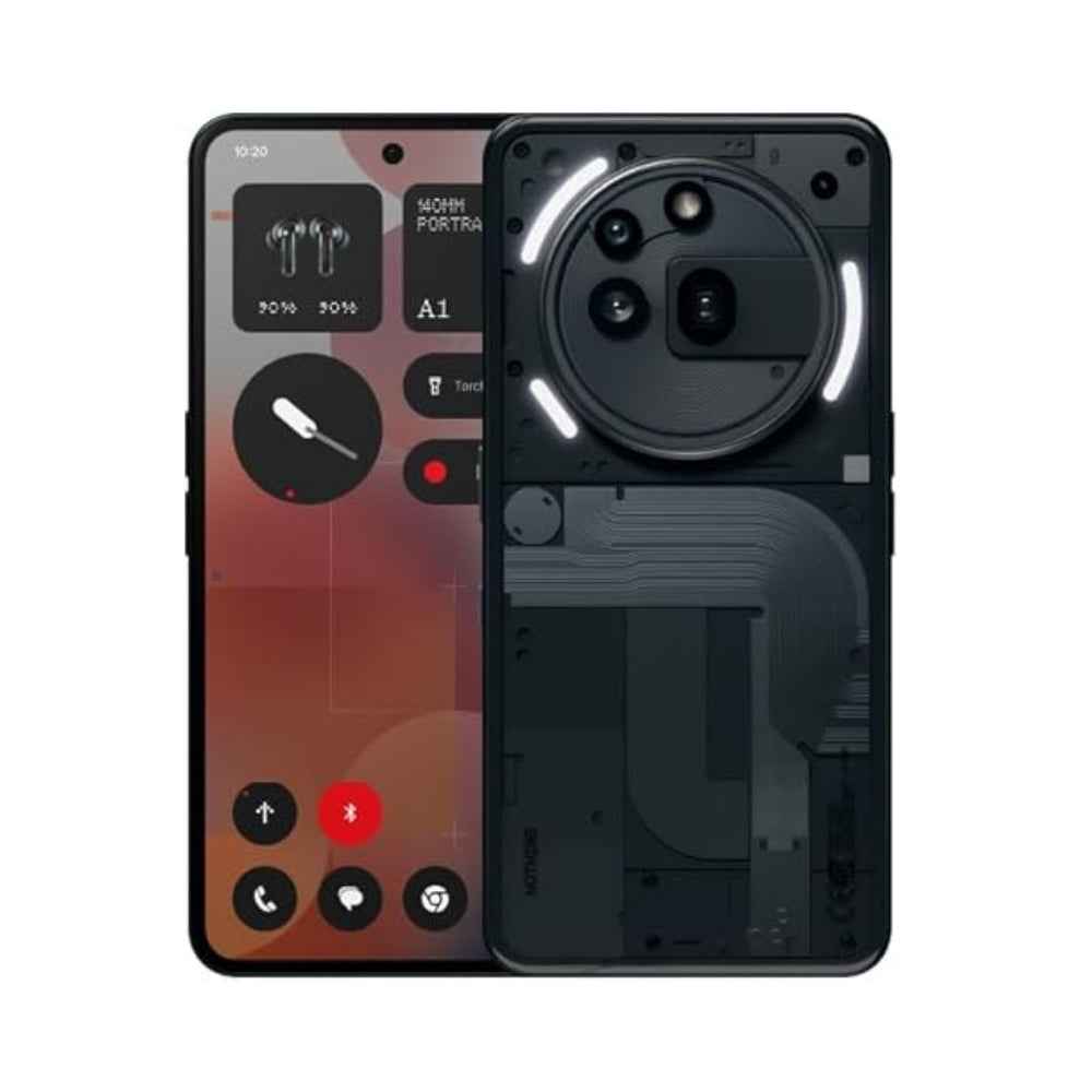 Nothing Phone  (3a Pro) 5G  Black, (12 GB RAM, 256 GB Storage) TDRA