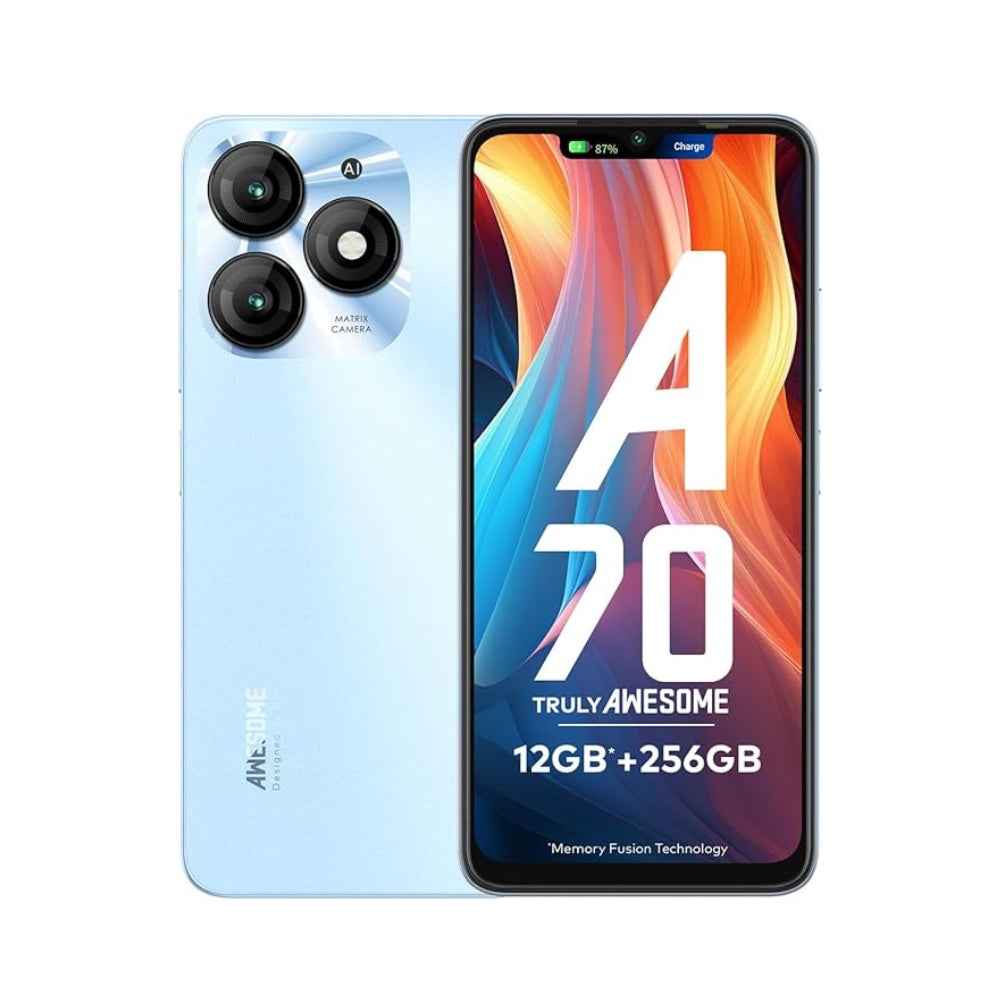 itel A70 - 4/256GB Black | Blue | Gold | Green.