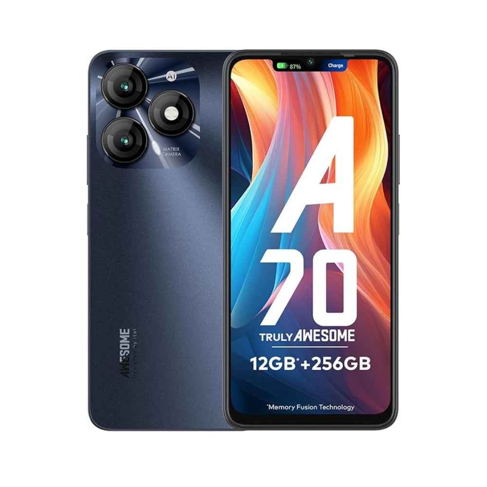 itel A70 - 4/256GB Black | Blue | Gold | Green.