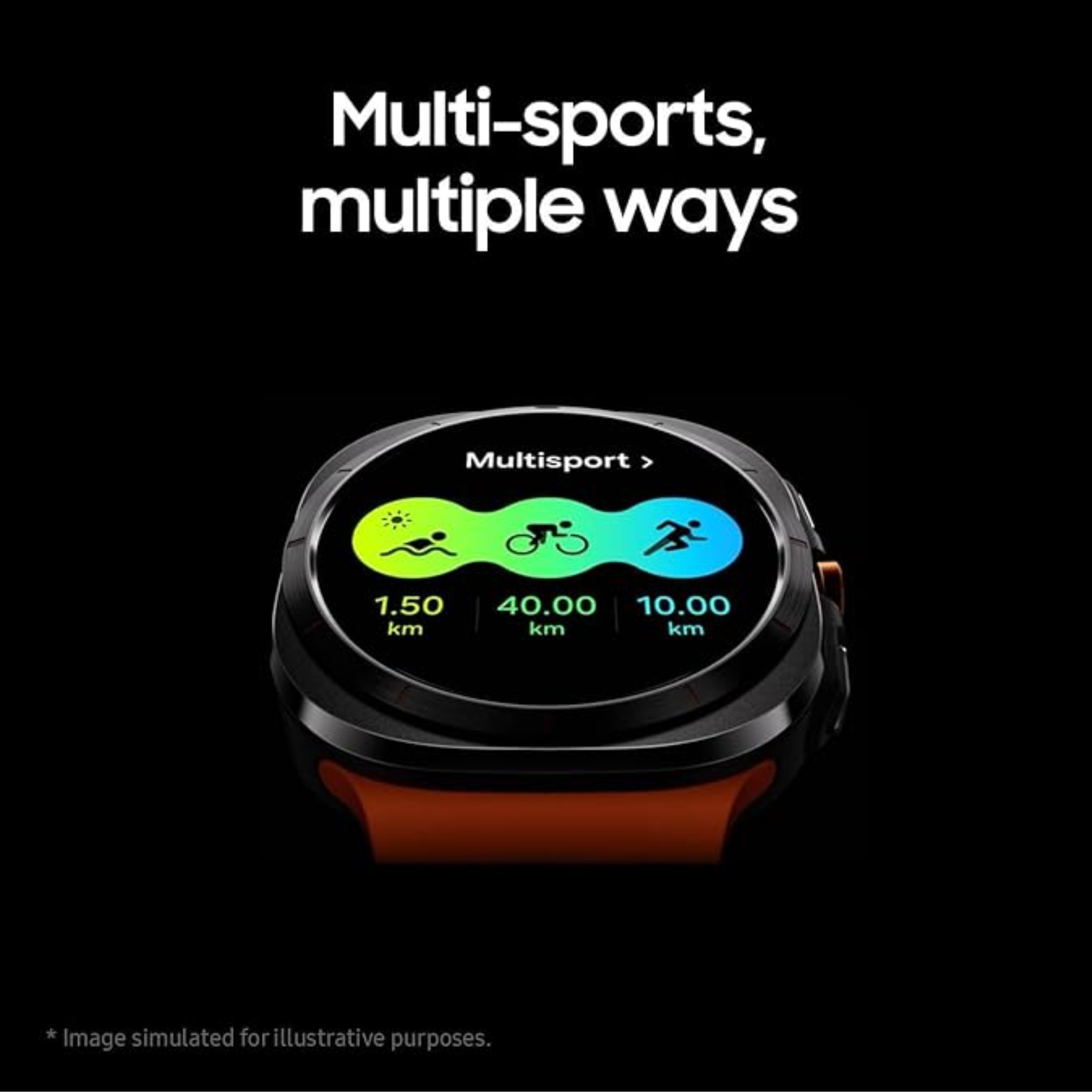 Samsung Galaxy Watch Ultra Smartwatch, Titanium Gray, 47mm
