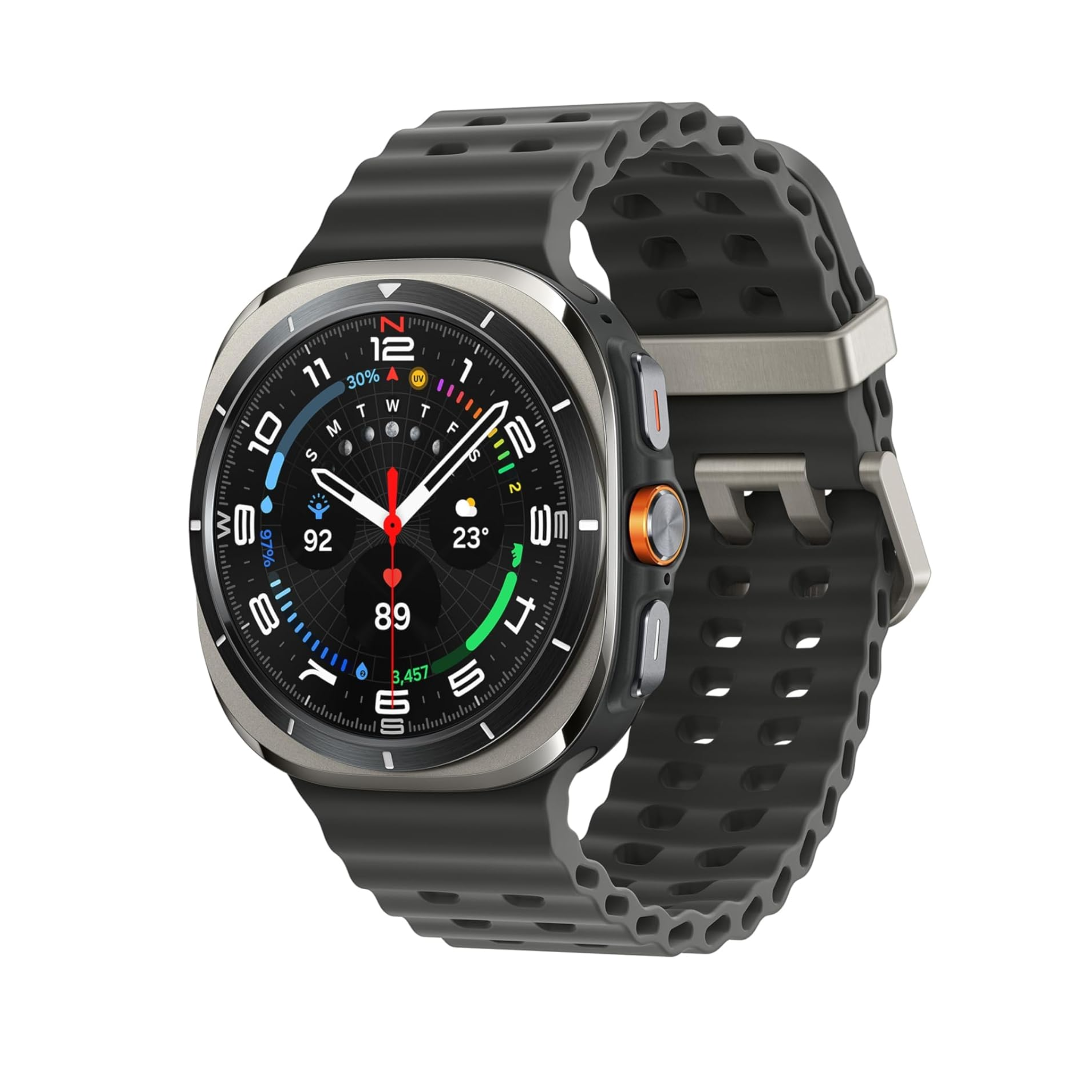 Samsung Galaxy Watch Ultra Smartwatch, Titanium Silver, 47mm