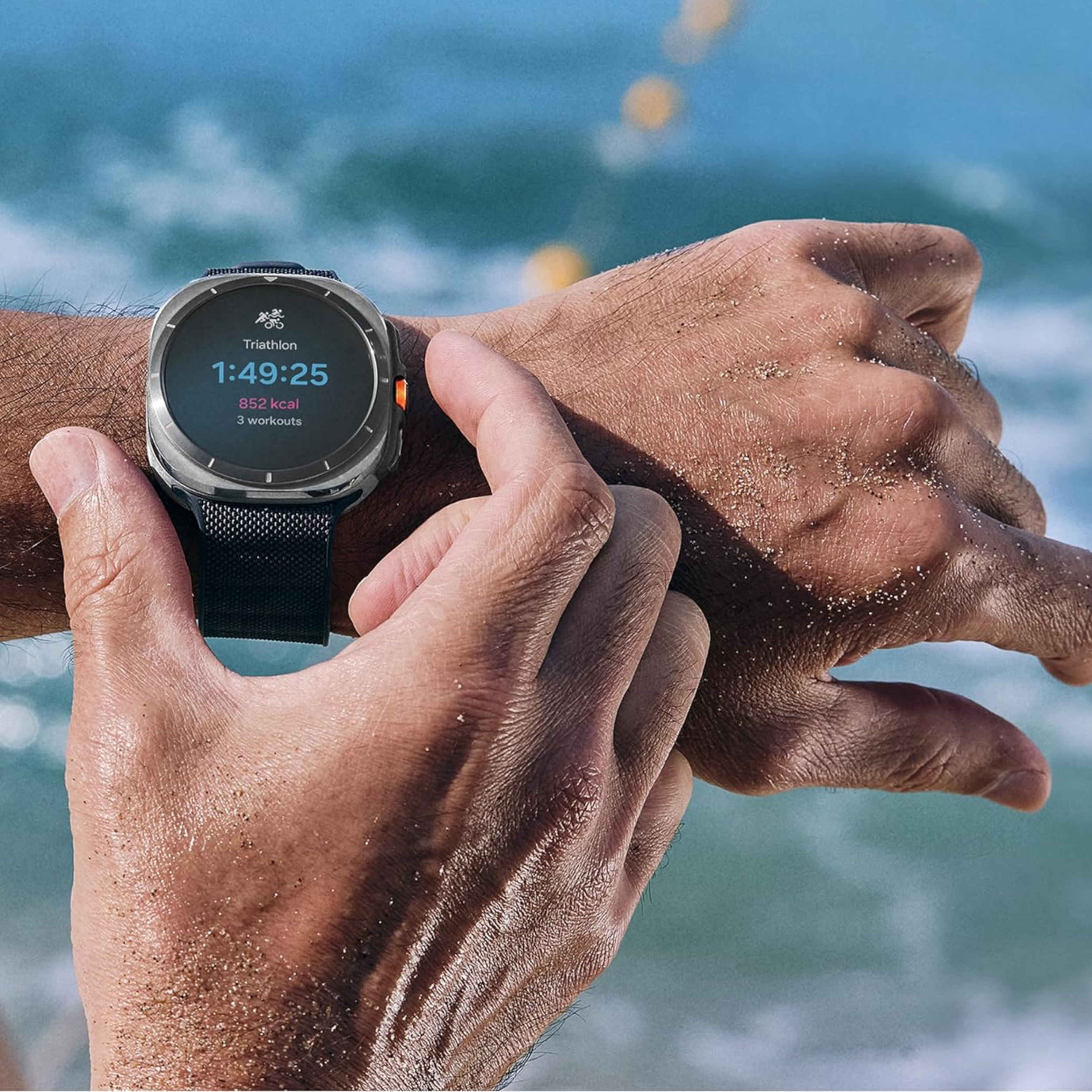 Samsung Galaxy Watch Ultra Smartwatch, Titanium Silver, 47mm