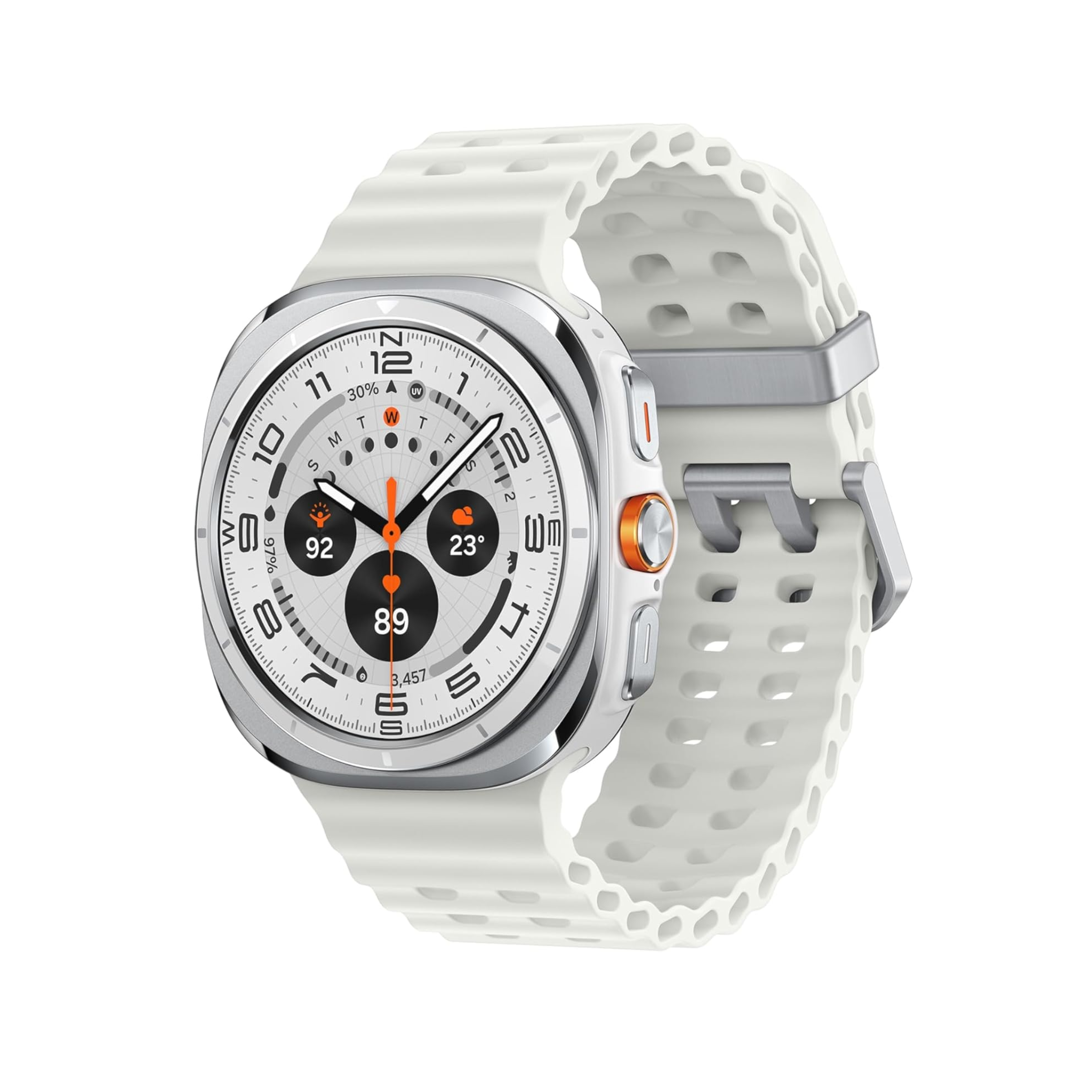 Samsung Galaxy Watch Ultra Smartwatch, Titanium White, 47mm