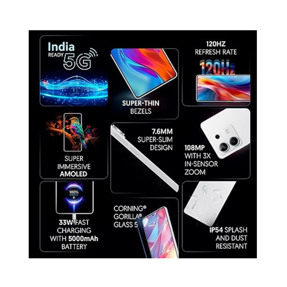 Redmi Note 13 5G - 8/128GB 8/256GB All Colors.