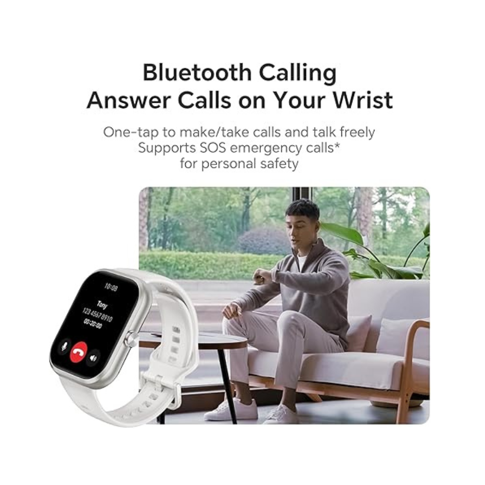 HONOR CHOICE Smart Watch | White | Black .