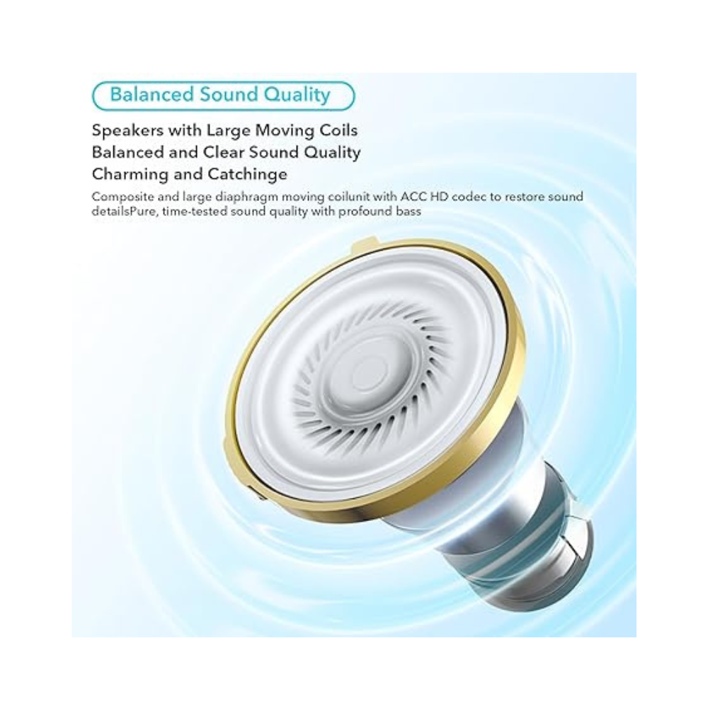 Honor Choice Earbuds X5,35 Hours Bluetooth Headphones ,White .