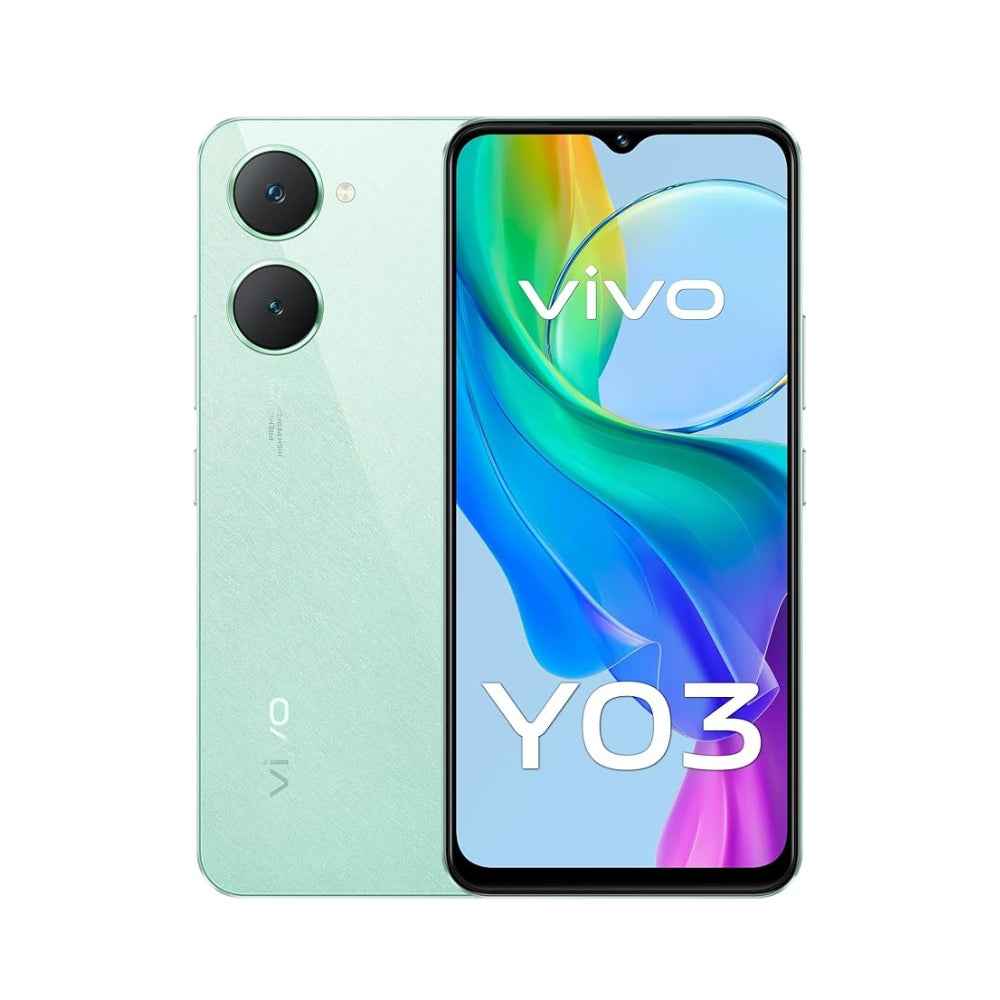 vivo Y03 - 4/128GB Green Color.