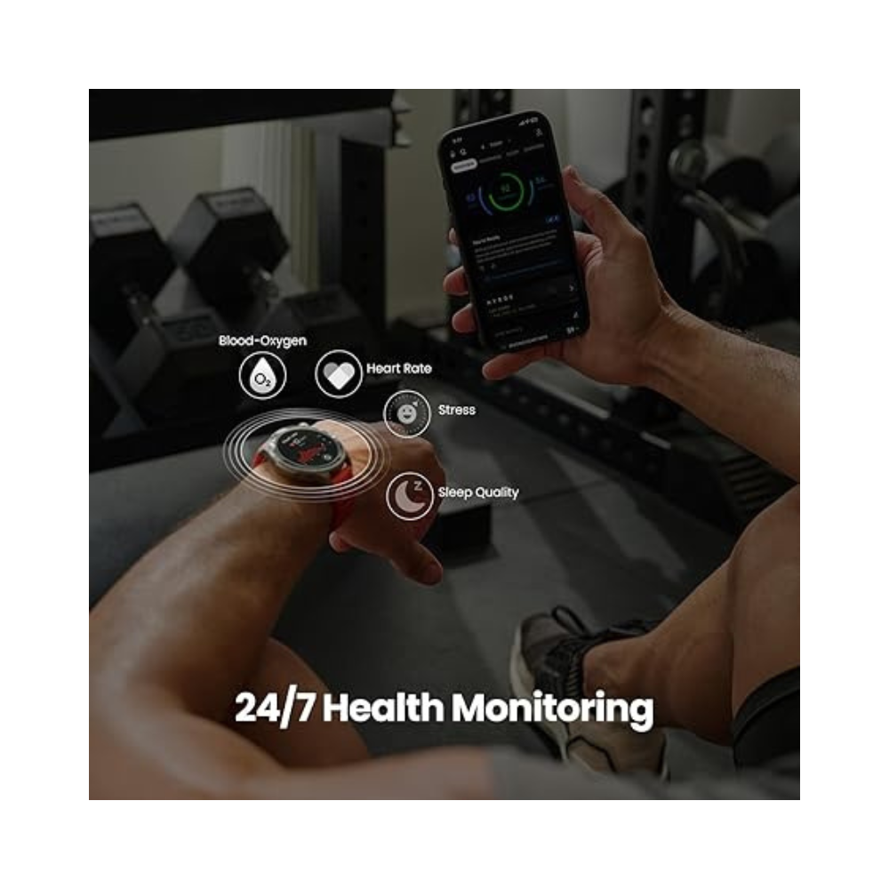 waterproof smartwatch black